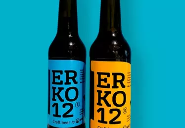 Bouteilles de bière Erko
