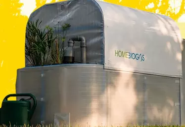 Digesteur domestique HomeBiogas, permet de produite du biogaz chez soi
