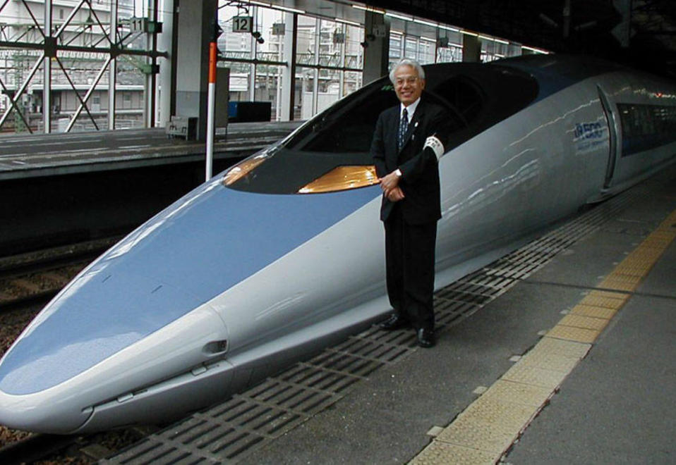 The Shinkansen, Japanese high-speed train