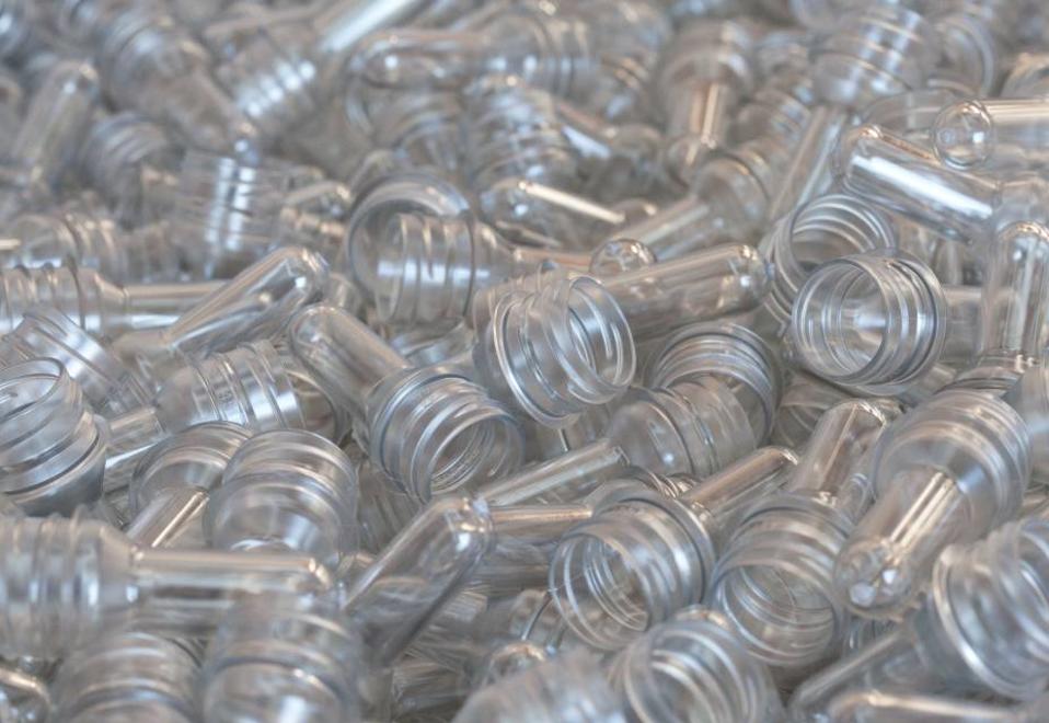 bouchons en plastique recyclée